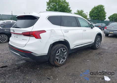 2021 Hyundai Santa Fe Hybrid Sel Premium from USA, damaged, VIN KM8S3DA14MU006747